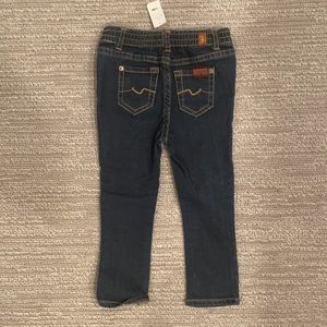 New, never worn skinny jeans in 24 month old size